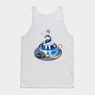 Sayaka in a Teacup Tank Top